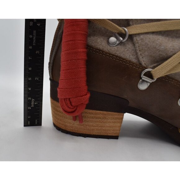 Merrell Womens Size 8.5 Shiloh II Warm Camel Leather Boots Shoes - Picture 12 of 16